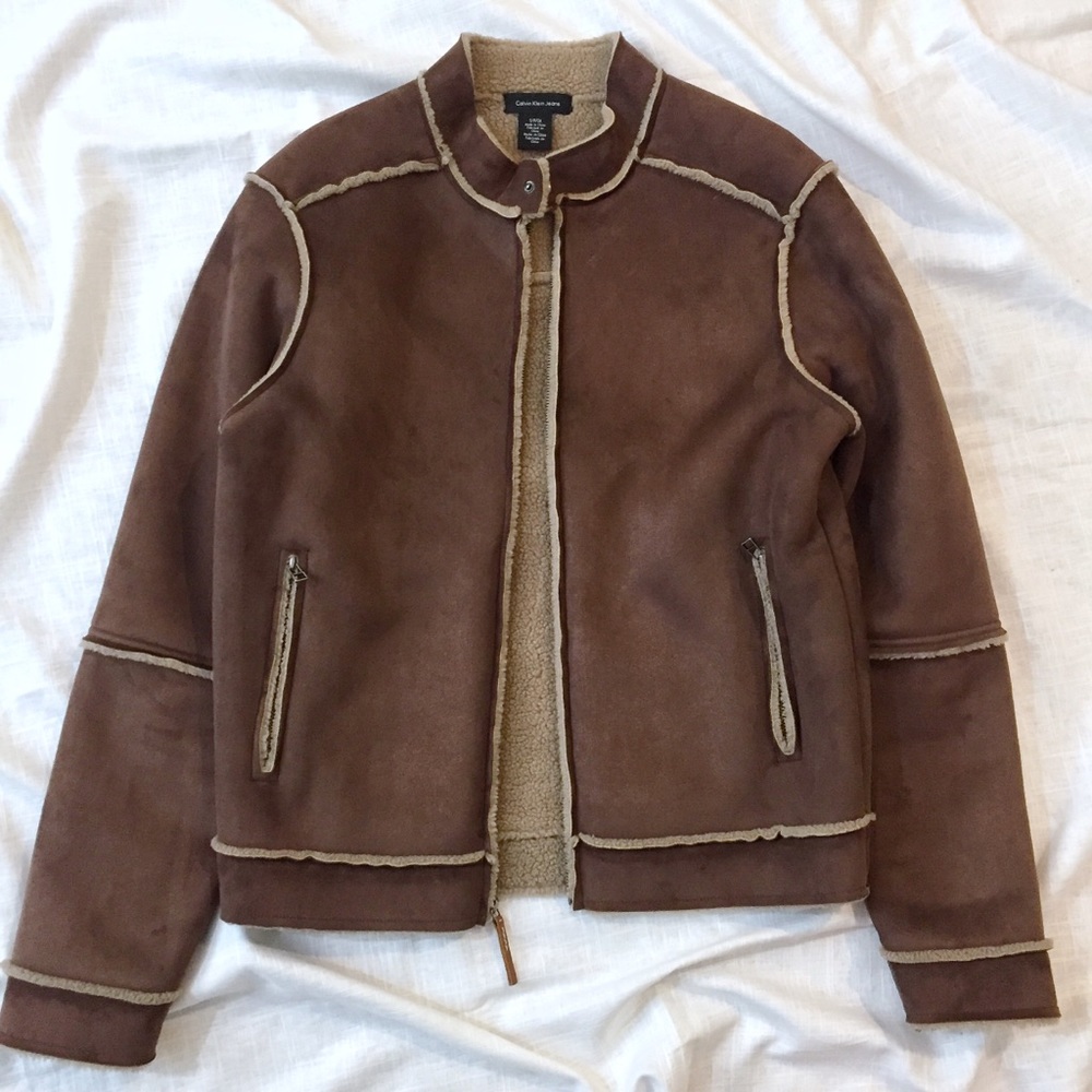 Calvin Klein Shearling Jacket